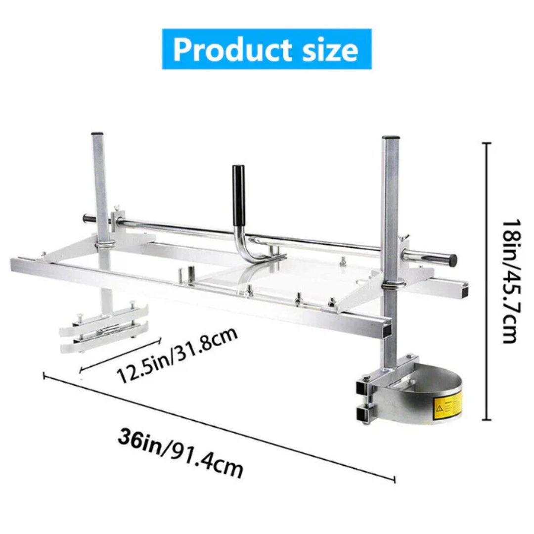 36" Portable Chainsaw Mill Frame