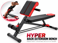 Thumbnail for Roman Chair Adjustable Roman Chair Hyperextension Bench