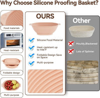 Thumbnail for Bread Proofing Basket Set
