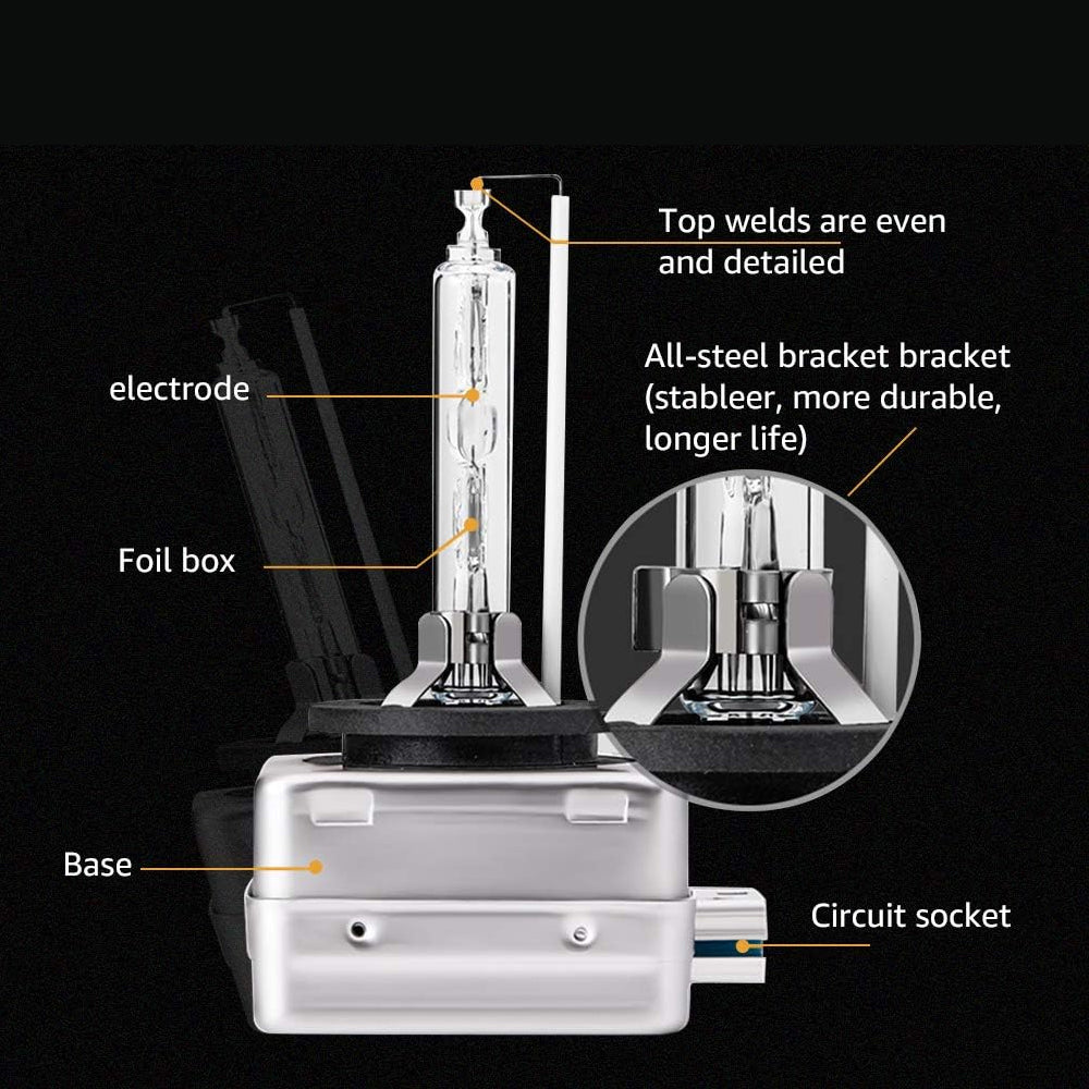 D1S Xenon HID Headlight Bulbs