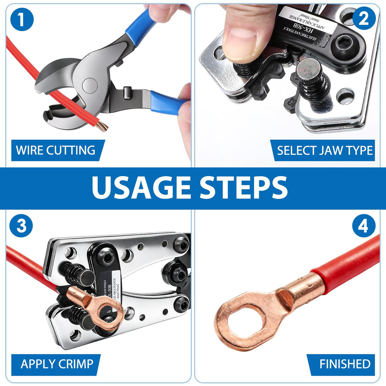 Hand Tools Wire Crimping Pliers