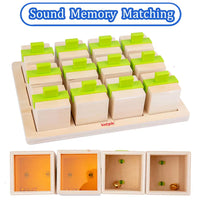 Thumbnail for Montessori Wooden Sound Matching Game 12pc Kids Toy