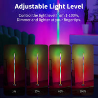 Thumbnail for Corner LED RGB Floor Lamp With Music Sync App & Remote Control