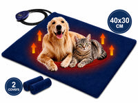 Thumbnail for Electric Pet Heat Pad Heating Mat Dog with 2 Cloth Covers