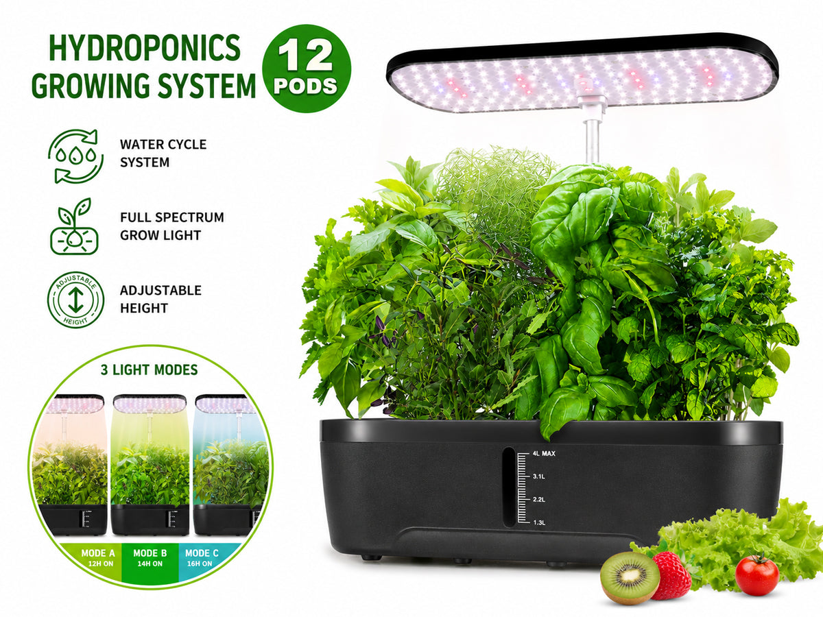 Indoor Garden Growing System Hydroponic Kit