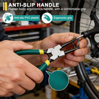 Thumbnail for 4 Piece Circlip Pliers Set with Straight & Curved Tips and Storage Case