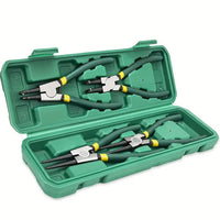 Thumbnail for 4 Piece Circlip Pliers Set with Straight & Curved Tips and Storage Case