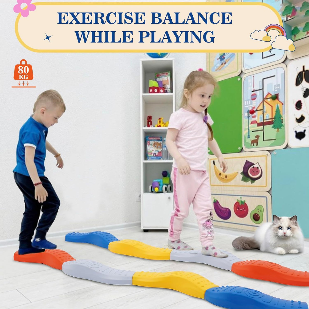 Sensory Balance Beam Set