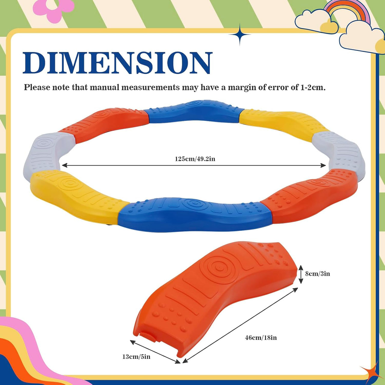 Sensory Balance Beam Set