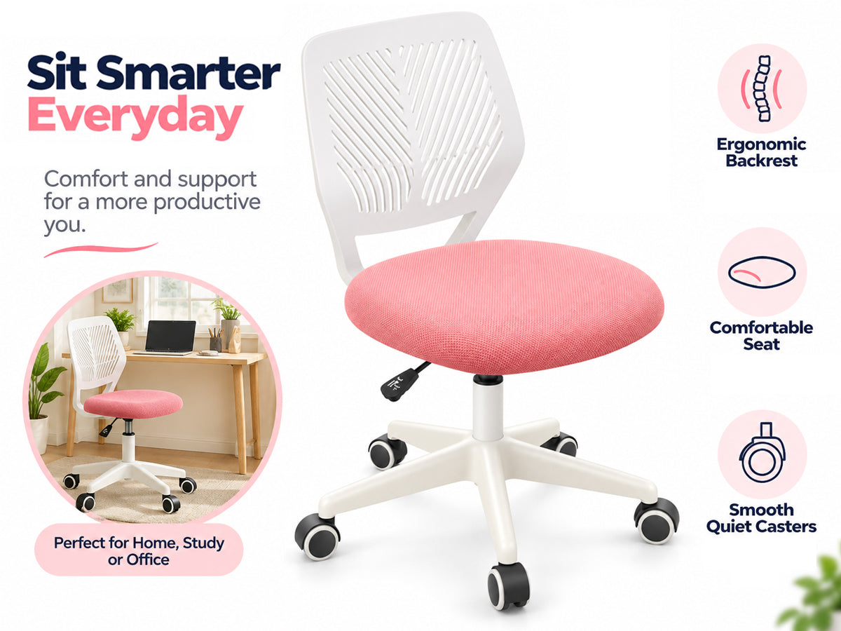 Office Chair, Adjustable Height, Swivel, Ergonomic