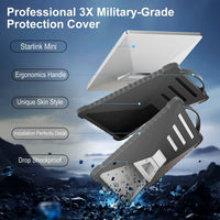 Thumbnail for Starlink Mini Protective Cover Silicone Shockproof Case with Portable Handle