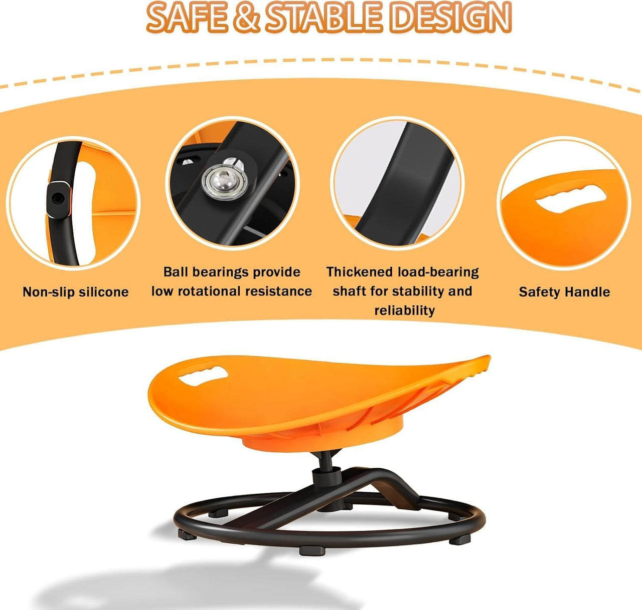 Kids Sensory Spinning Chair