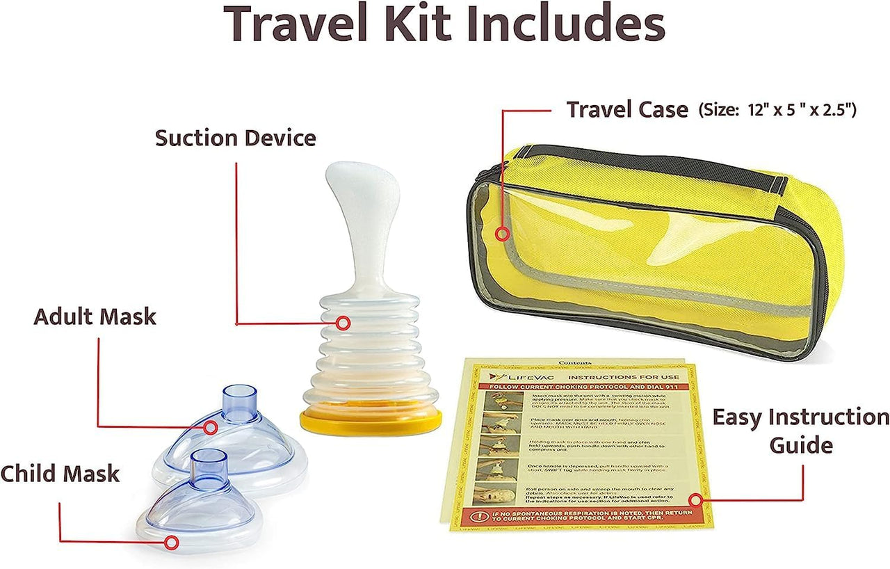 Anti Choking Device Portable Choking Rescue Device Emergency Airway Clearance Kit