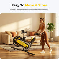 Thumbnail for Adjustable Exercise Bike Spin Bike Heavy Duty