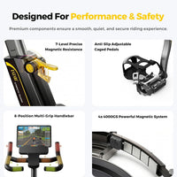 Thumbnail for Adjustable Exercise Bike Spin Bike Heavy Duty