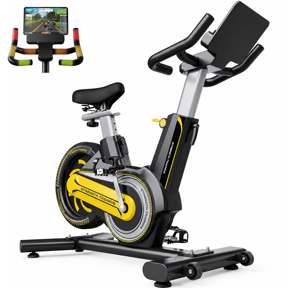 Adjustable Exercise Bike Spin Bike Heavy Duty