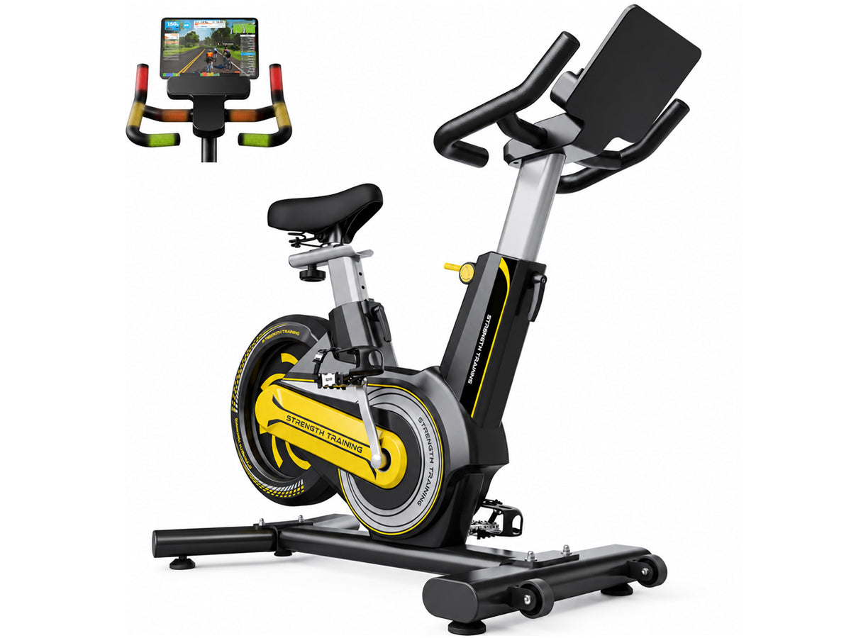 Adjustable Exercise Bike Spin Bike Heavy Duty