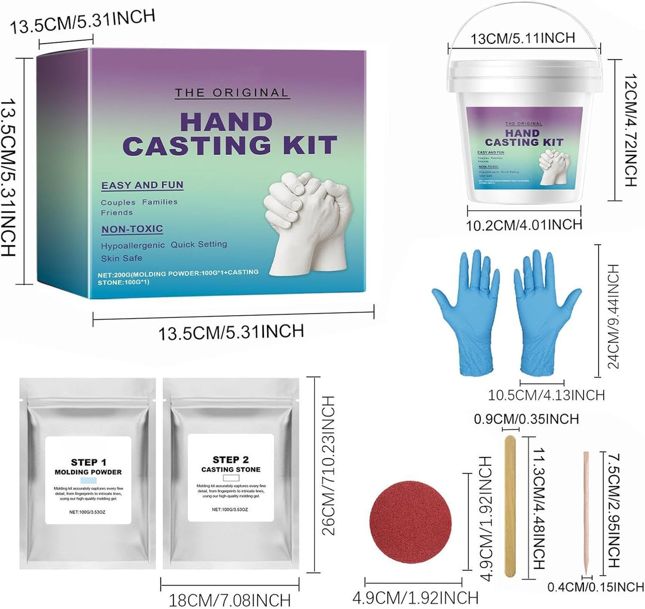 Hand Casting Molding Kit
