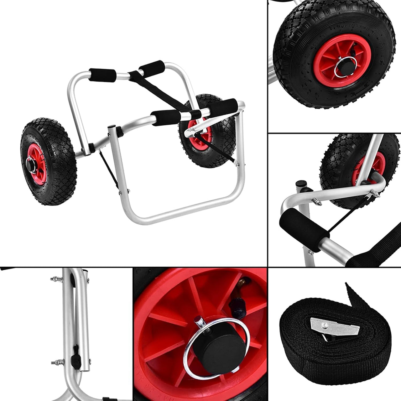 Folding Kayak Trolley Canoe Cart