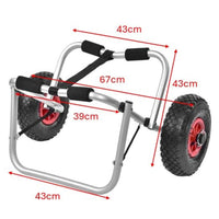 Thumbnail for Folding Kayak Trolley Canoe Cart