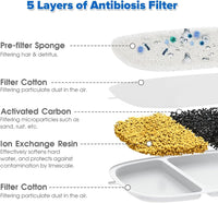Thumbnail for 4 Set Pet Water Fountain Filter Replacement
