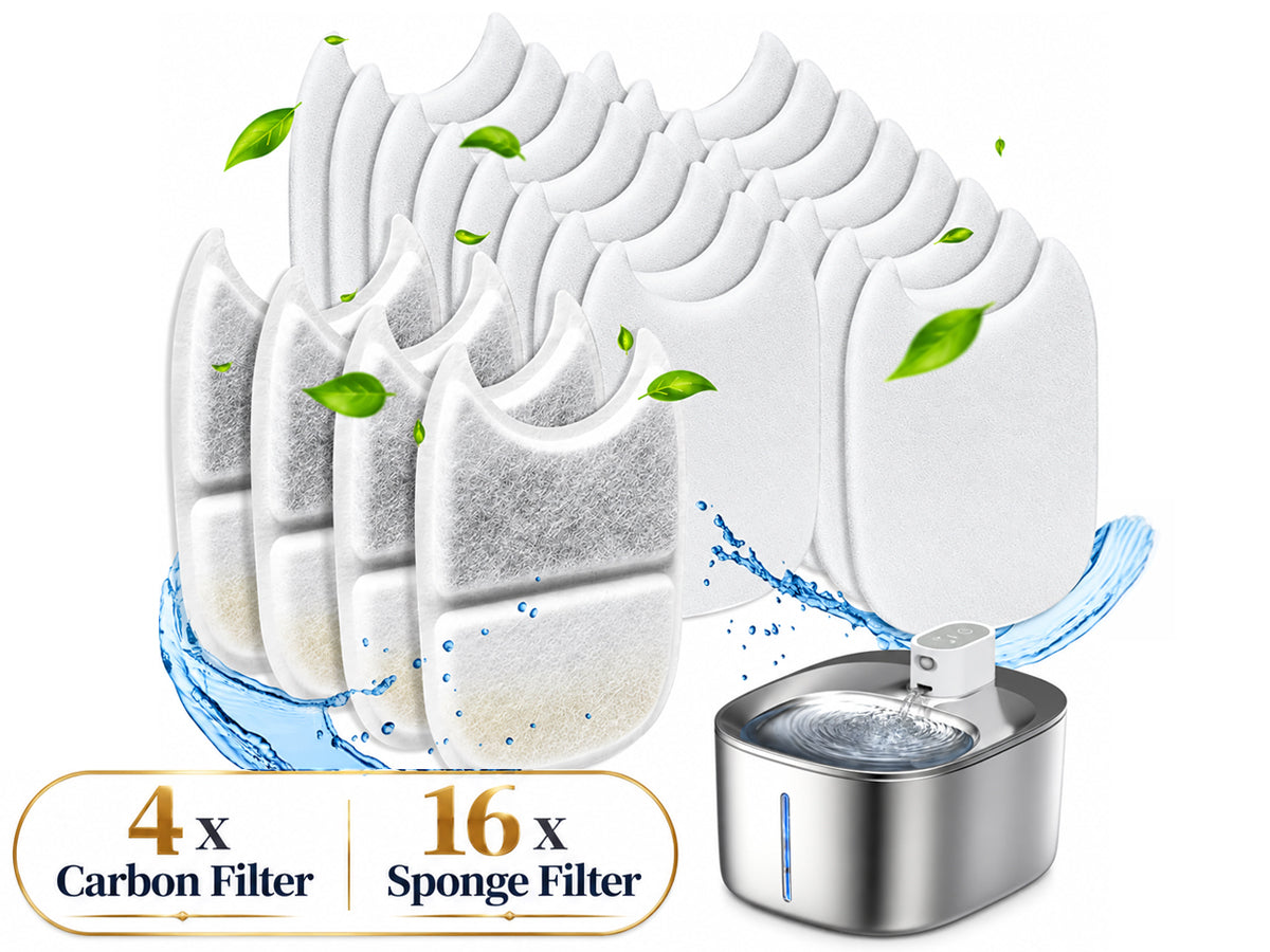 4 Set Pet Water Fountain Filter Replacement