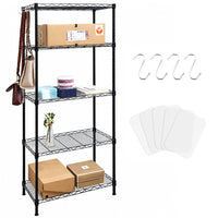 Thumbnail for 5-Tier Metal Storage Shelving Display Rack