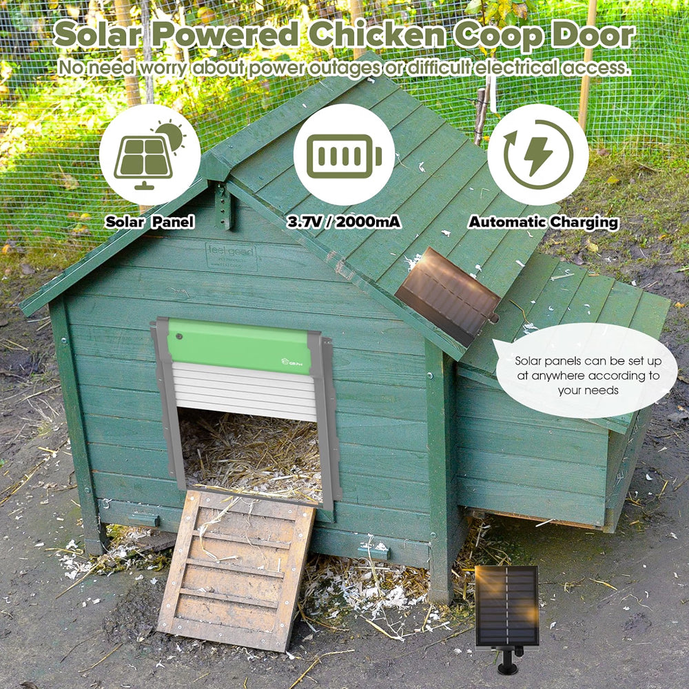 Automatic Chicken Coop Door - Solar Powered