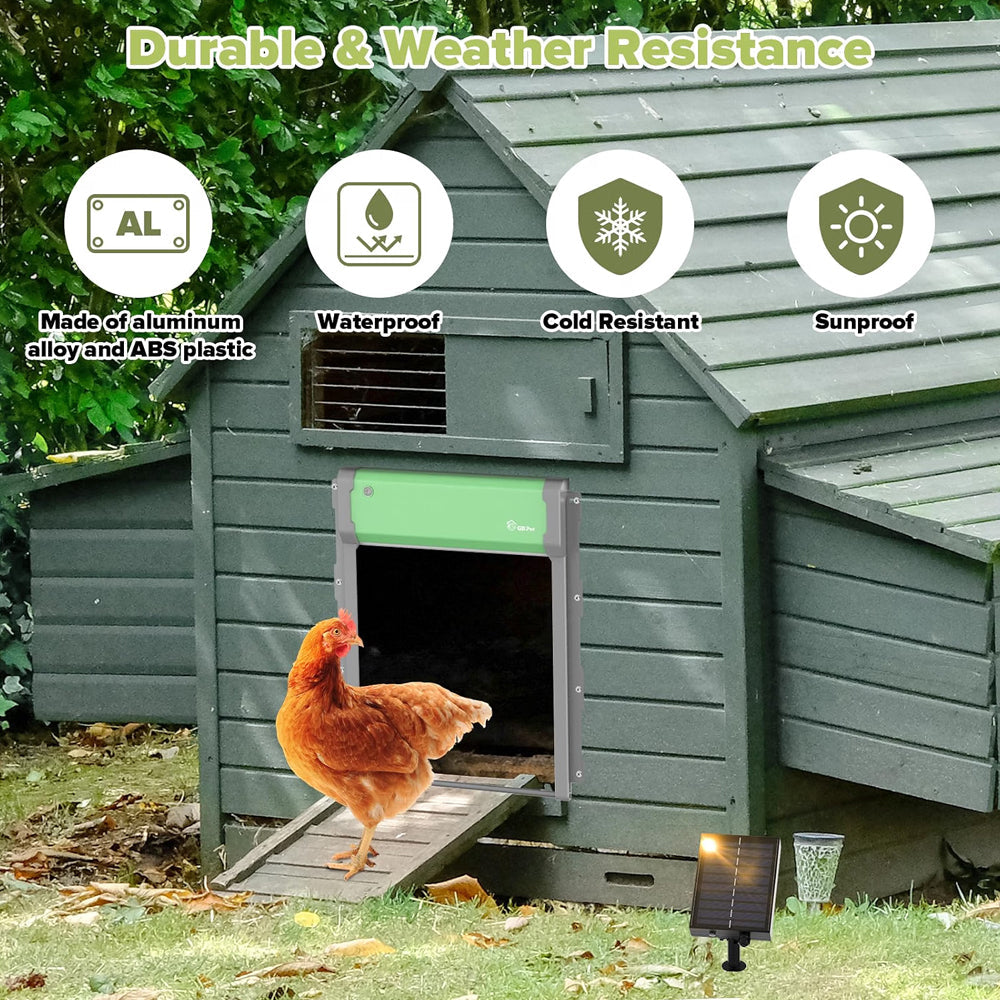 Automatic Chicken Coop Door - Solar Powered