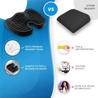 Thumbnail for Seat Cushion Coccyx Memory Foam Pillow