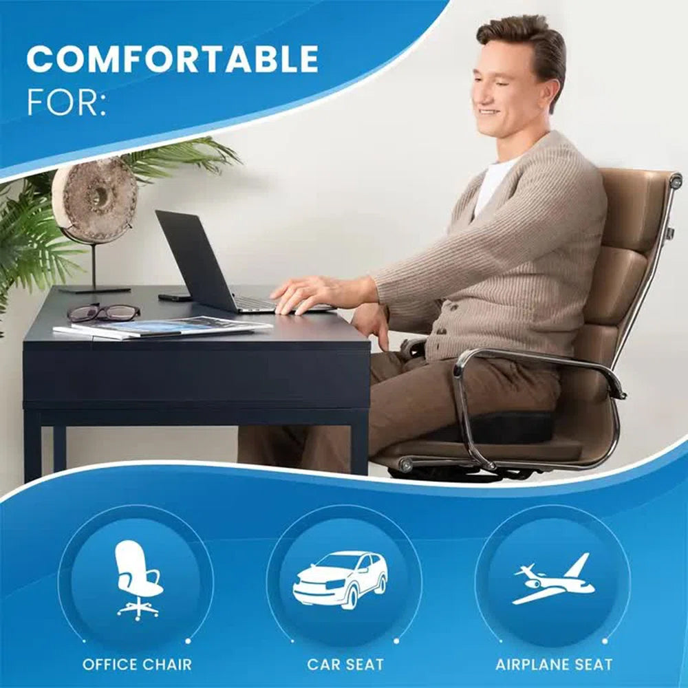 Seat Cushion Coccyx Memory Foam Pillow