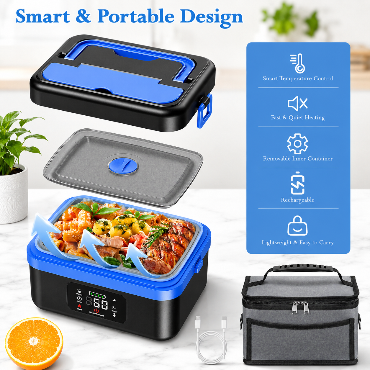 Electric Heating Lunch Box