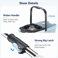 Thumbnail for 360 Spin Mop + Bucket Set  Rotate Spinning Microfiber Mop