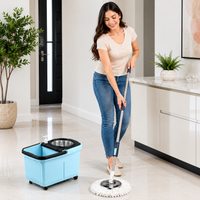 Thumbnail for 360 Spin Mop + Bucket Set  Rotate Spinning Microfiber Mop