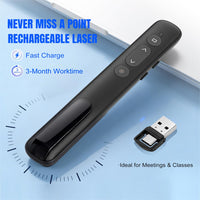 Thumbnail for USB Wireless Presenter Laser Pointer Rechargeable