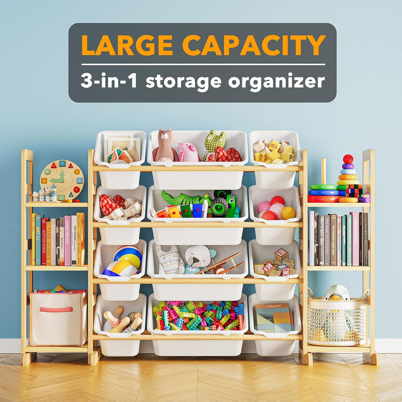Kids Toy Storage Organizer