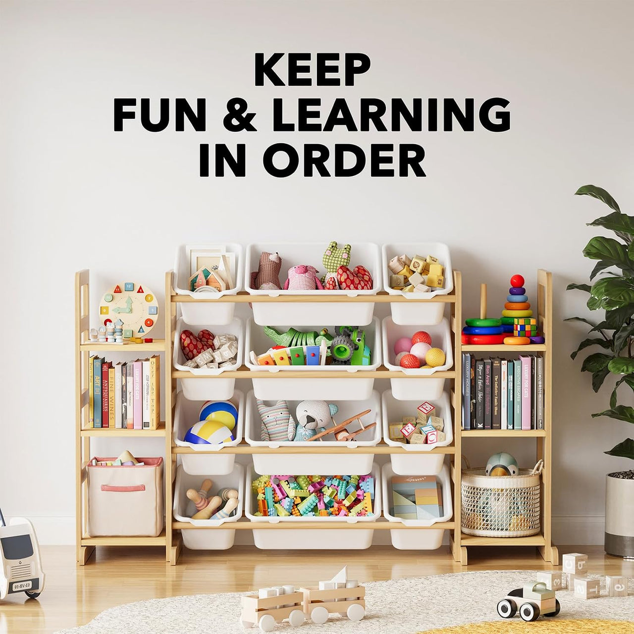 Kids Toy Storage Organizer