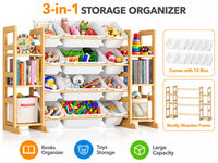 Thumbnail for Kids Toy Storage Organizer
