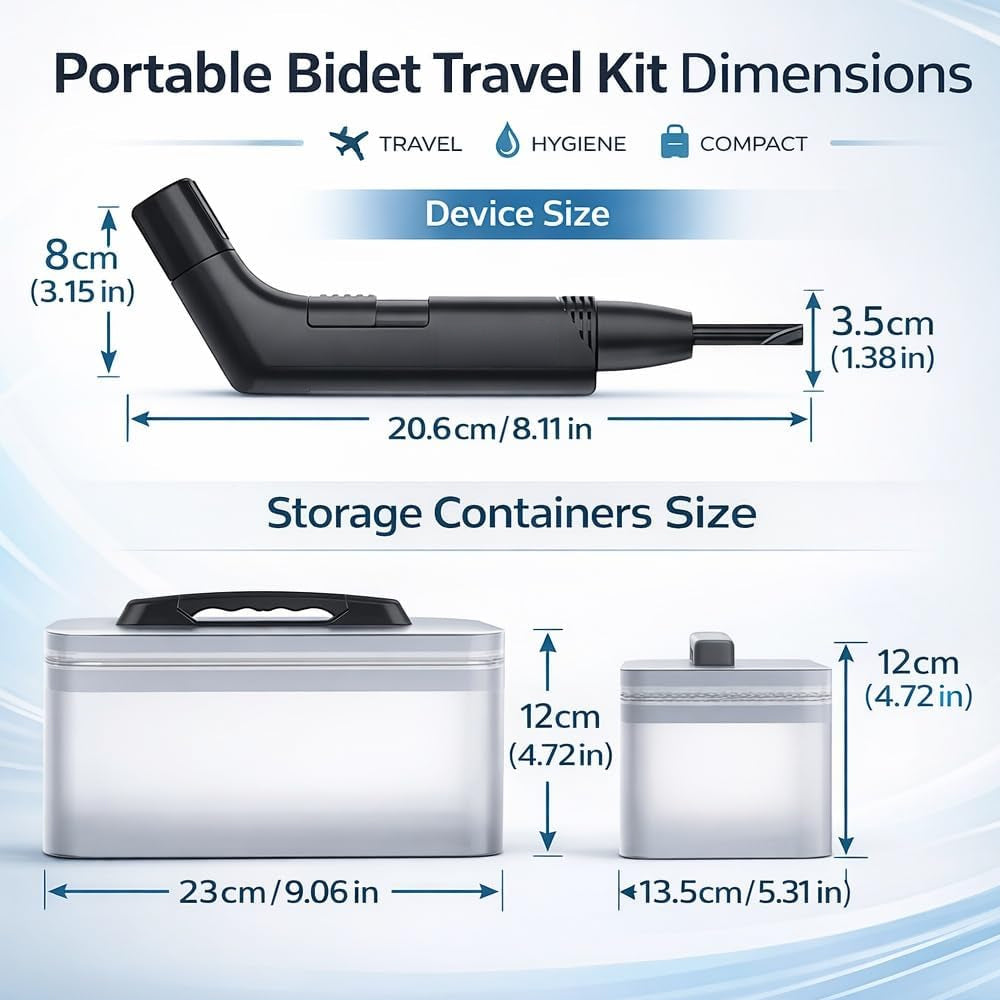 Portable Bidet – USB-C Rechargeable