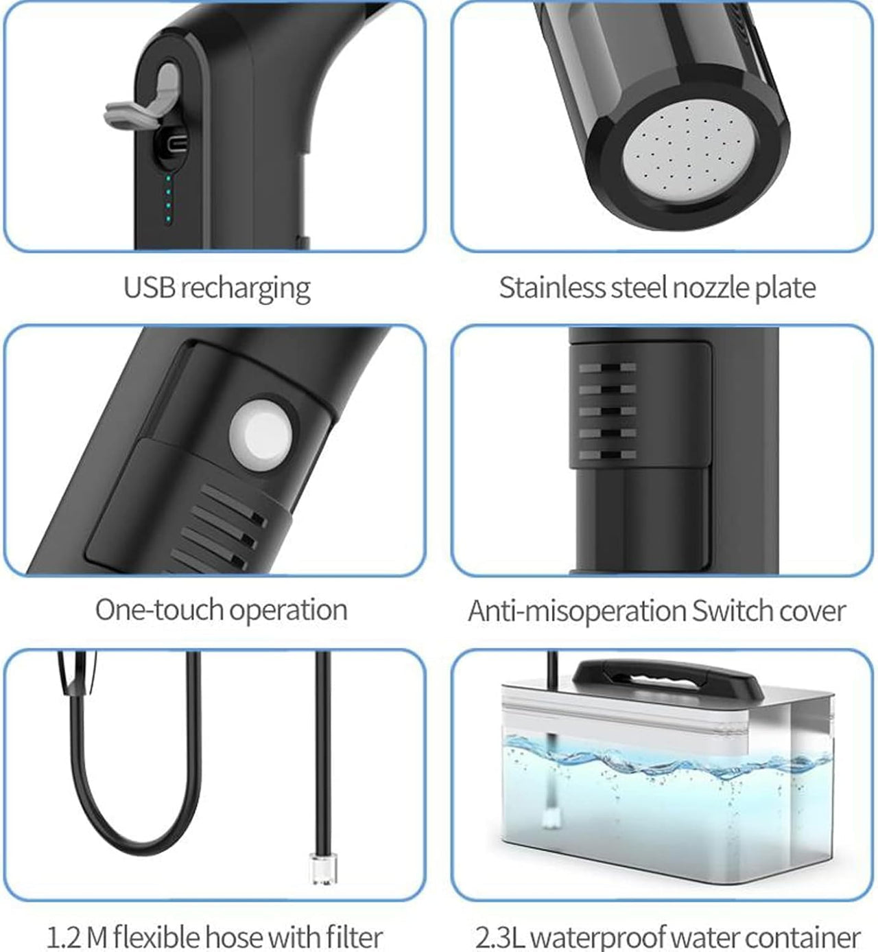 Portable Bidet – USB-C Rechargeable