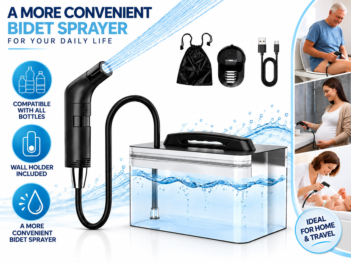 Portable Bidet – USB-C Rechargeable