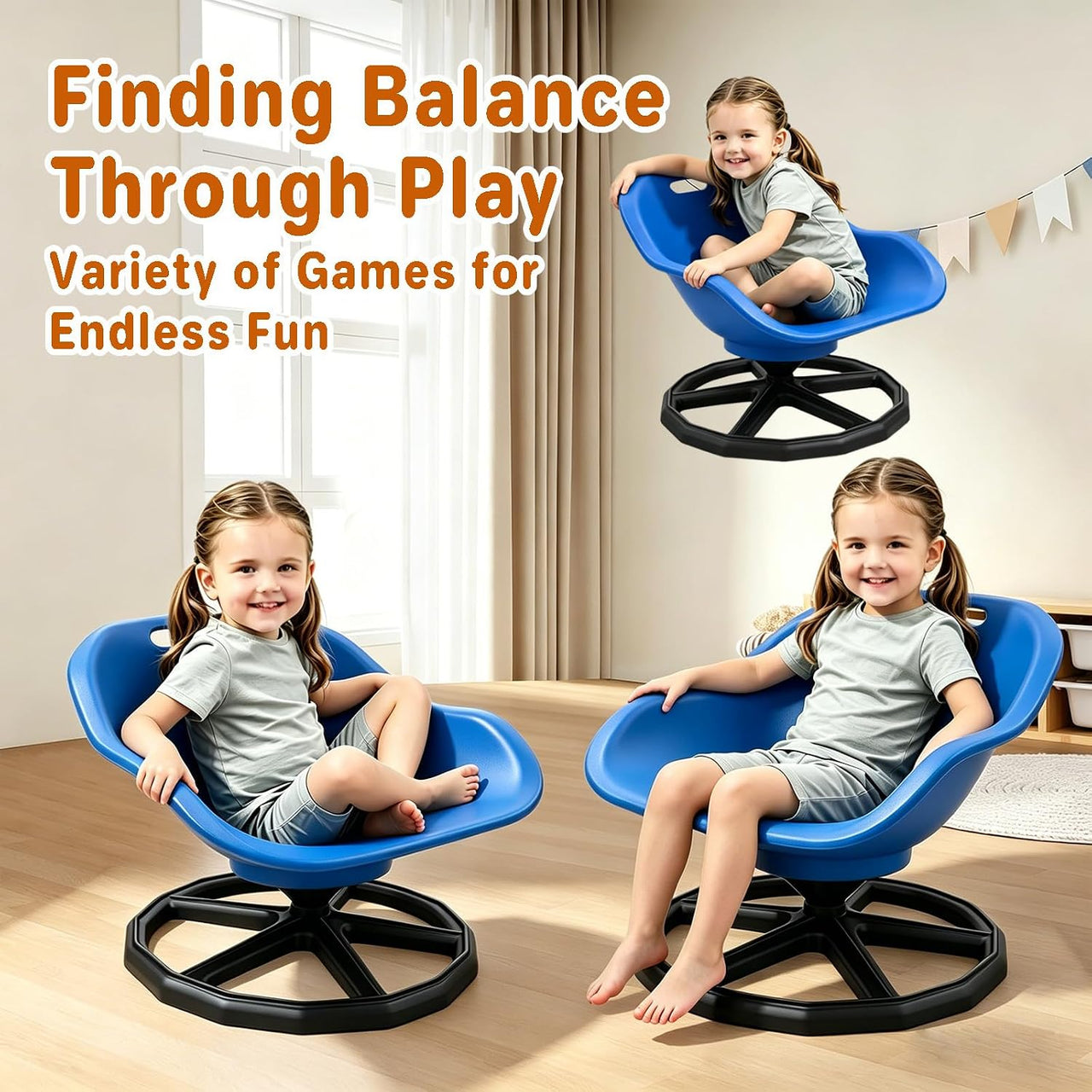 Kids Sensory Spinning Chair