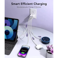 Thumbnail for 55W DUAL USB C PD Fast Charging Wall  Adapter