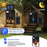 Thumbnail for Automatic Chicken Coop Door Solar Powered