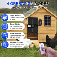 Thumbnail for Automatic Chicken Coop Door Solar Powered