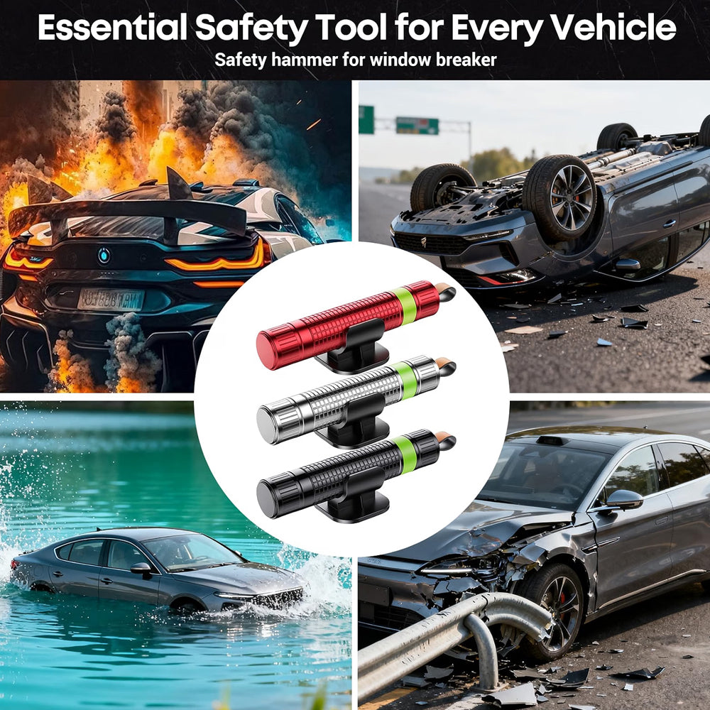 Safe Car Emergency Hammer Car Pack of 3