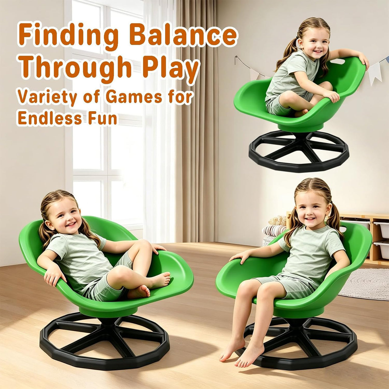 Kids Sensory Spinning Chair