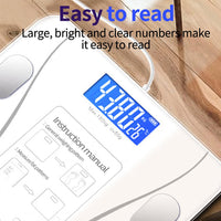 Thumbnail for Digital Bathroom Scale Body Weight Scale White