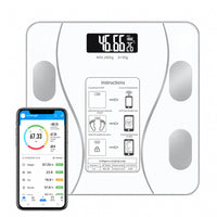 Thumbnail for Digital Bathroom Scale Body Weight Scale White