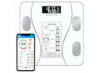 Thumbnail for Digital Bathroom Scale Body Weight Scale White